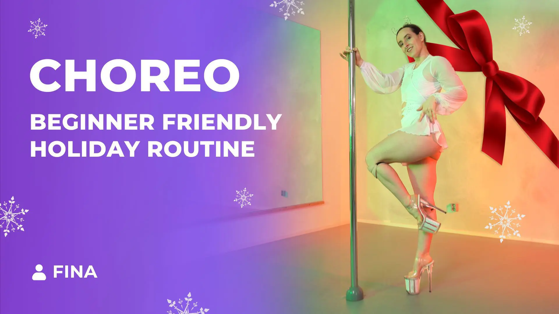 Santa’s Coming! Beginner Pole Choreography